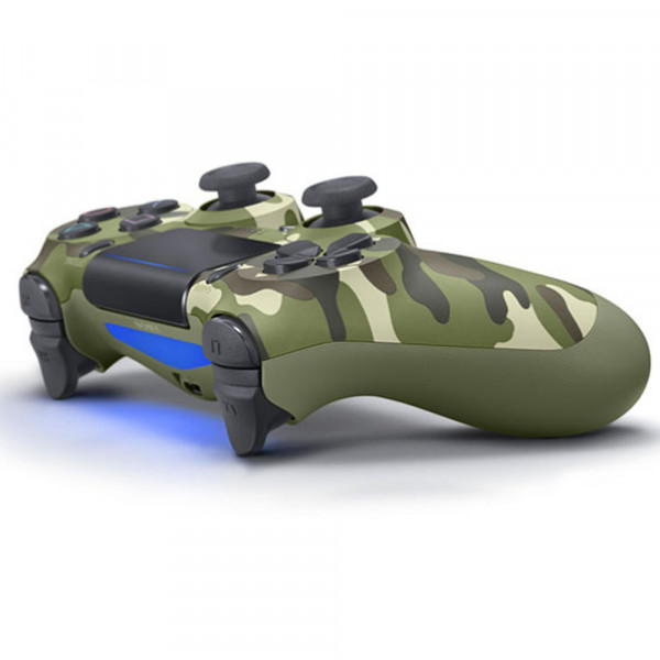 Висококачествен DOUBLESHOCK IV Green Camouflage - джойстик за SONY PLAY STATION IV, с USB кабел